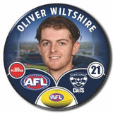 Geelong Cats 2024 Player badge of Wiltshire