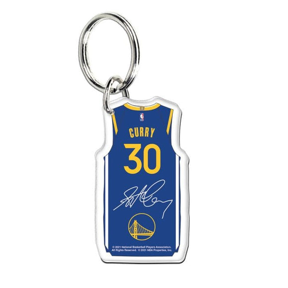 ACRYLIC KEY RING STEPHEN CURRY NBA GOLDEN STATE WARRIORS