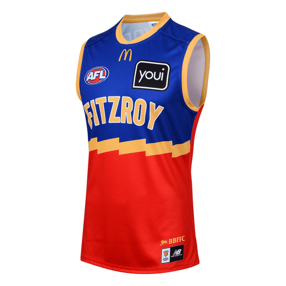 Brisbane Lions Fitzroy Lions New Balance Mens Training Guernsey 2024