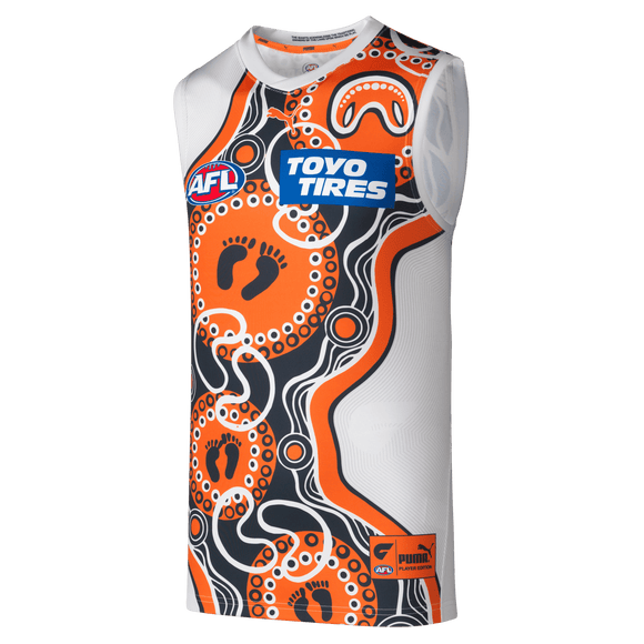 GWS Giants Puma Youth 2023 Indigenous Guernsey Clearance