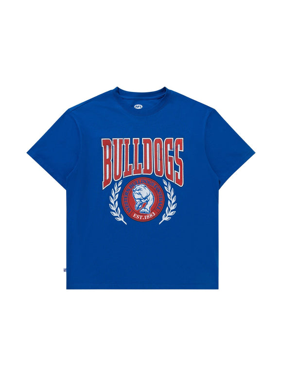 Western Bulldogs Mens Arch Graphic Tee NAR