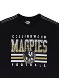 Collingwood Magpies Youth Sketch Tee Nar