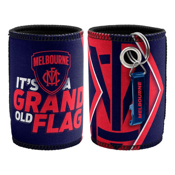 MELBOURNE DEMONS CAN COOLER WITH OPENER