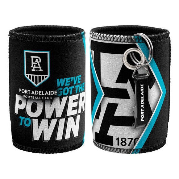 PORT ADELAIDE POWER CAN COOLER WITH OPENER