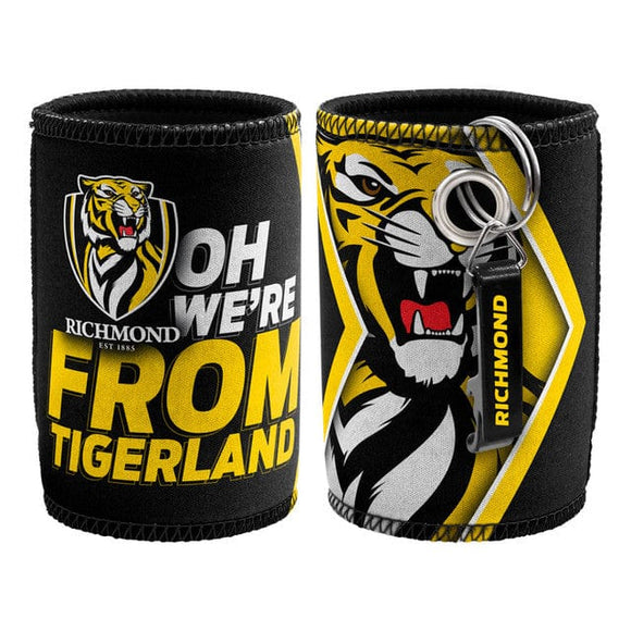 RICHMOND TIGERS CAN COOLER WITH OPENER