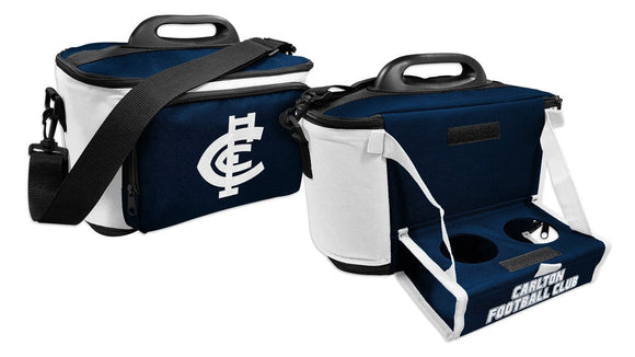 Carlton Blues Cooler Bag With Tray