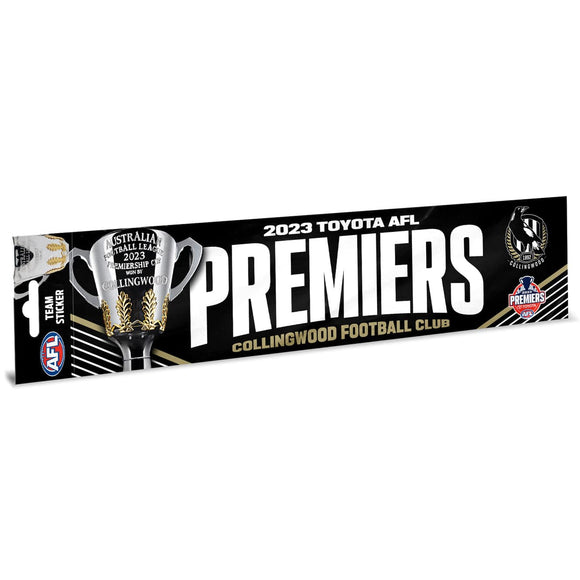 Collingwood Magpies Phase 1 Bumper Sticker 2023 Premiers