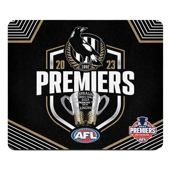 Collingwood Magpies Phase 1 Mouse Mat 2023 Premiers