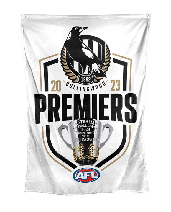Collingwood Magpies Phase 1 Wall Flag 2023 Premiers