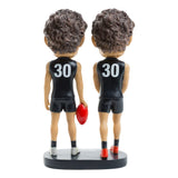 CHARLIE CURNOW DOUBLE BOBBLEHEAD COLEMAN 2022 AND 2023 CARLTON BLUES