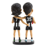 NICK AND JOSH DAICOS BROTHERS DOUBLE BOBBLEHEAD COLLINGWOOD MAGPIES
