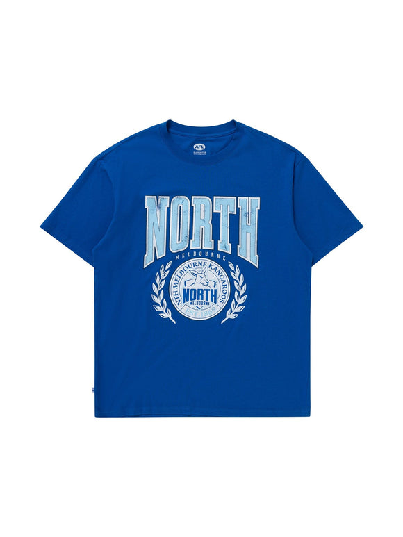 North Melbourne Kangaroos Mens Arch Graphic Tee NAR