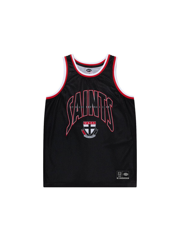 St Kilda Saints Mens Basketball Singlet NAR