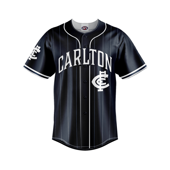 Carlton Blues Slugger Baseball Shirt