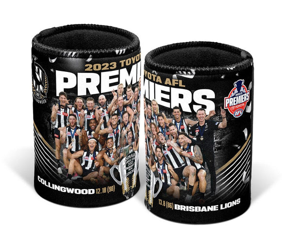 Collingwood Magpies Team Image Premiers 2023 Can Cooler