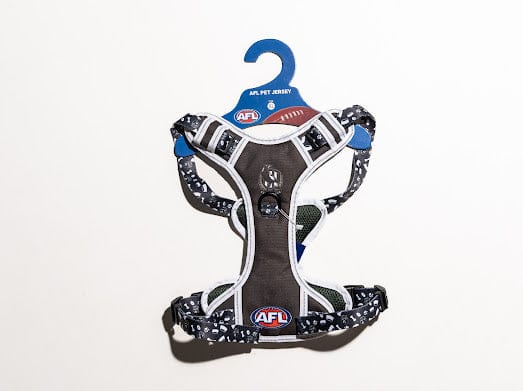 COLLINGWOOD MAGPIES PET HARNESS