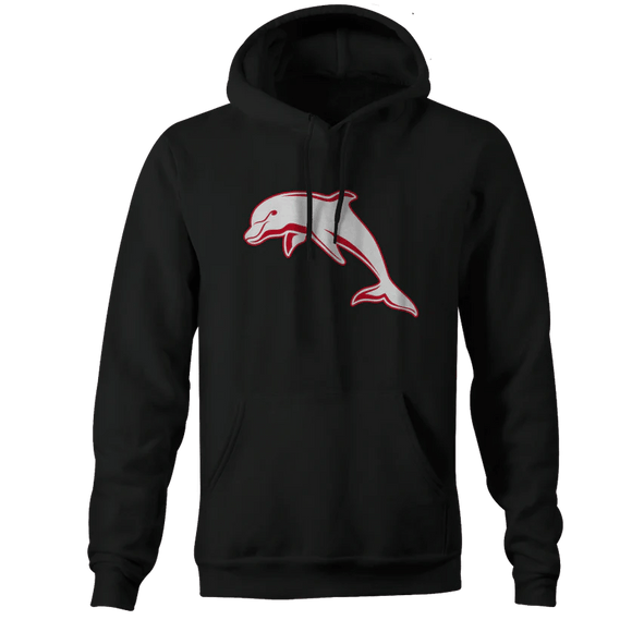 Dolphins Mens Logo Hoody NAR