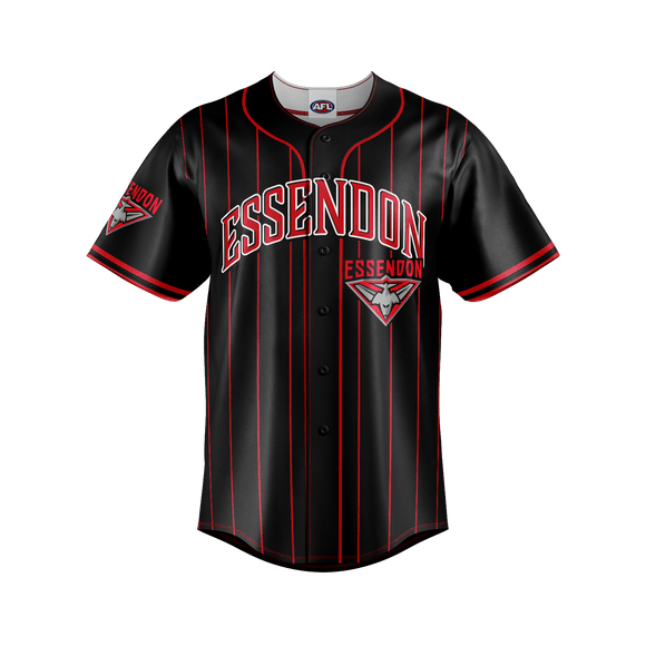 Essendon Bombers Slugger Baseball Shirt
