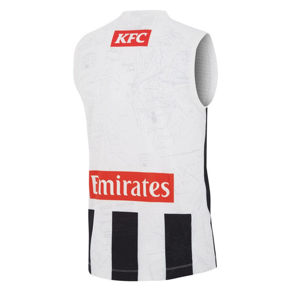 Collingwood Magpies Nike Mens Anzac Guernsey 2024