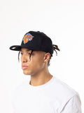 New York Knicks NBA Black Cap Color Logo Mitchell And Ness
