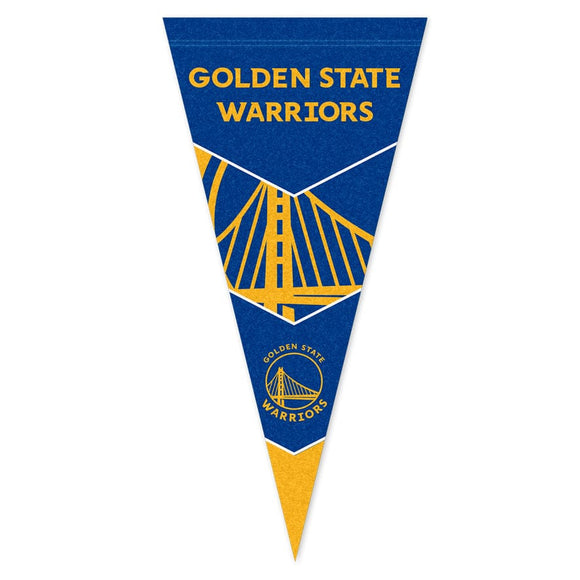 GOLDEN STATE WARRIORS NBA PENNANT FLAG