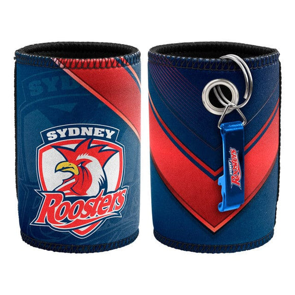 SYDNEY ROOSTERS CAN COOLER WITH OPENER