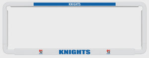 Newcastle Knights Number Plate Frame