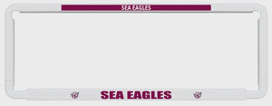 Manly Sea Eagles Number Plate Frame