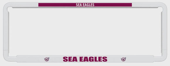Manly Sea Eagles Number Plate Frame