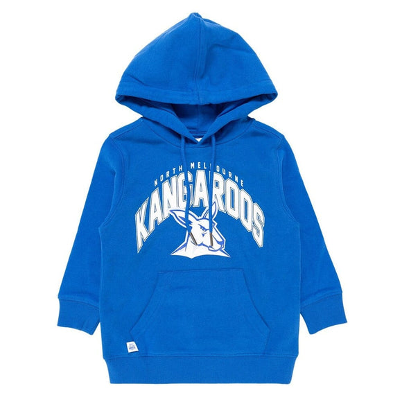 North Melbourne Kangaroos Youth Crest Oth Hoody NAR