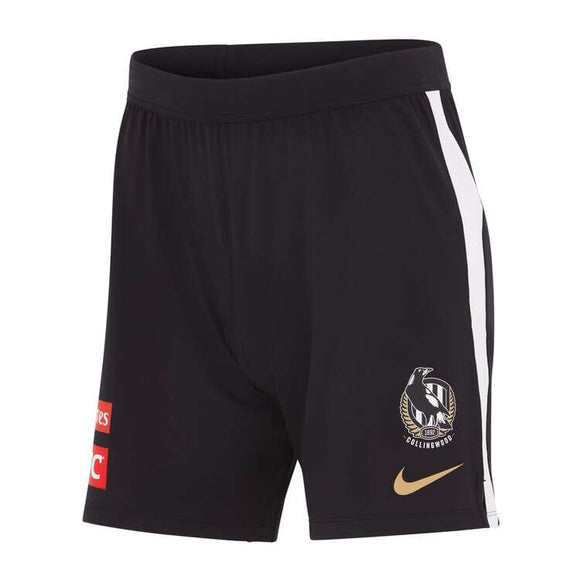 Collingwood Magpies Nike Mens 2024 Training Gym Shorts