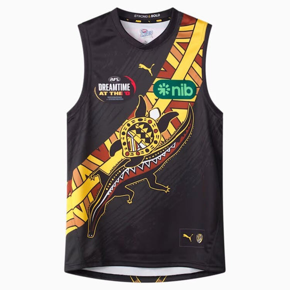 Richmond Tigers 2024 Puma Youth Indigenous Guernsey