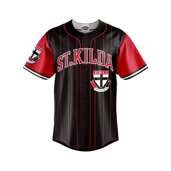 St Kilda Saints Slugger Baseball Shirt