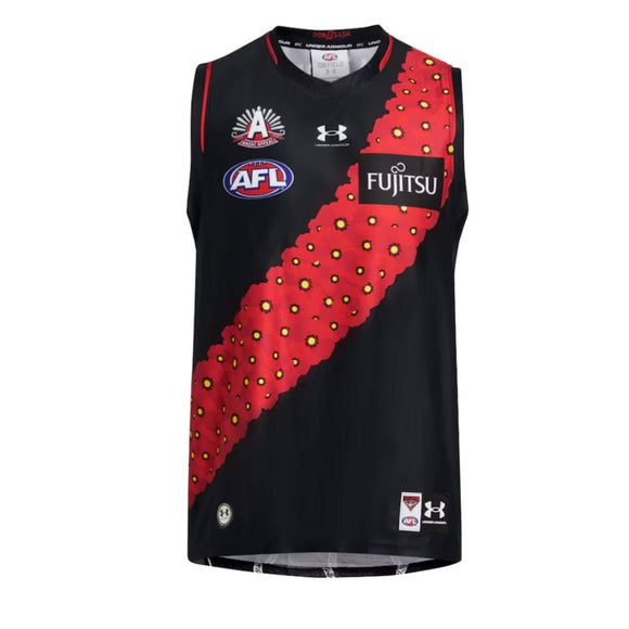 Essendon Bombers Under Armour Mens Anzac Guernsey 2024