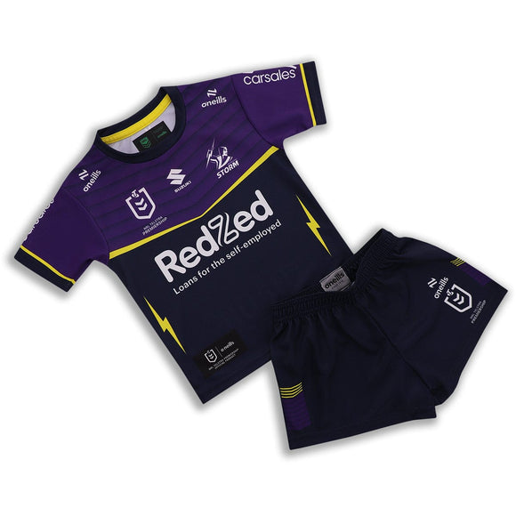 Melbourne Storm ONeills Toddler Home Jersey Kit 2024