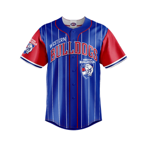 Western Bulldogs Slugger Baseball Shirt