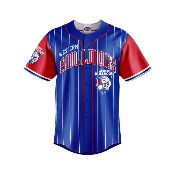 Western Bulldogs Slugger Baseball Shirt