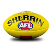 Sherrin AFL Replica Game Ball Yellow Size 5