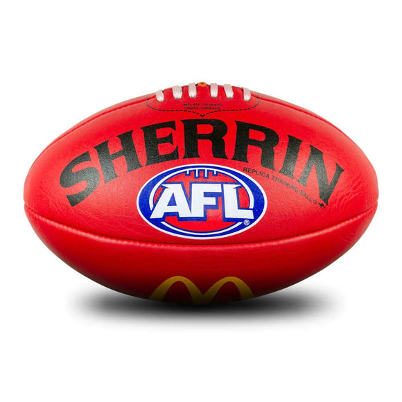 Sherrin AFL Red Replica Training Size 2 Football