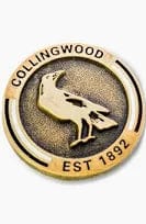 Collingwood Magpies Round Logo Pin