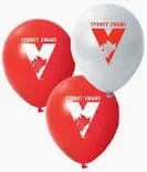 Sydney Swans 25 Pack Balloons