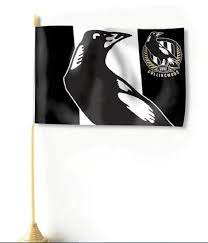 Collingwood Magpies Desk Flag
