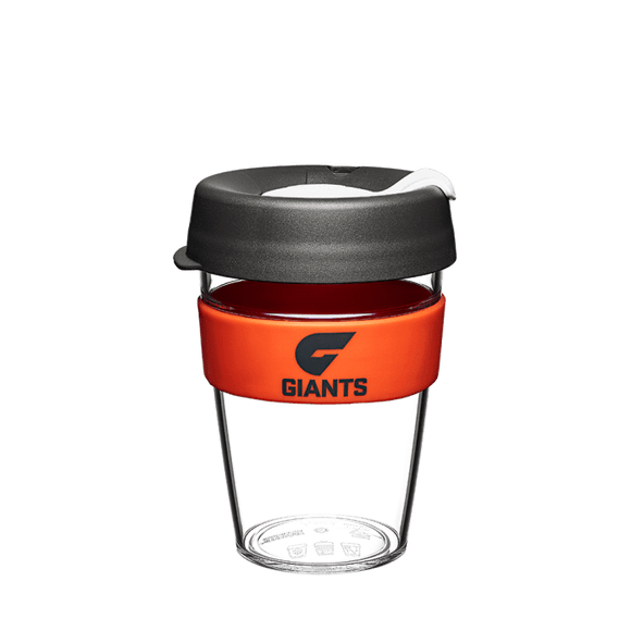 GWS Giants Keep Cup Travel Mug Clear Edition 12oz/340ml