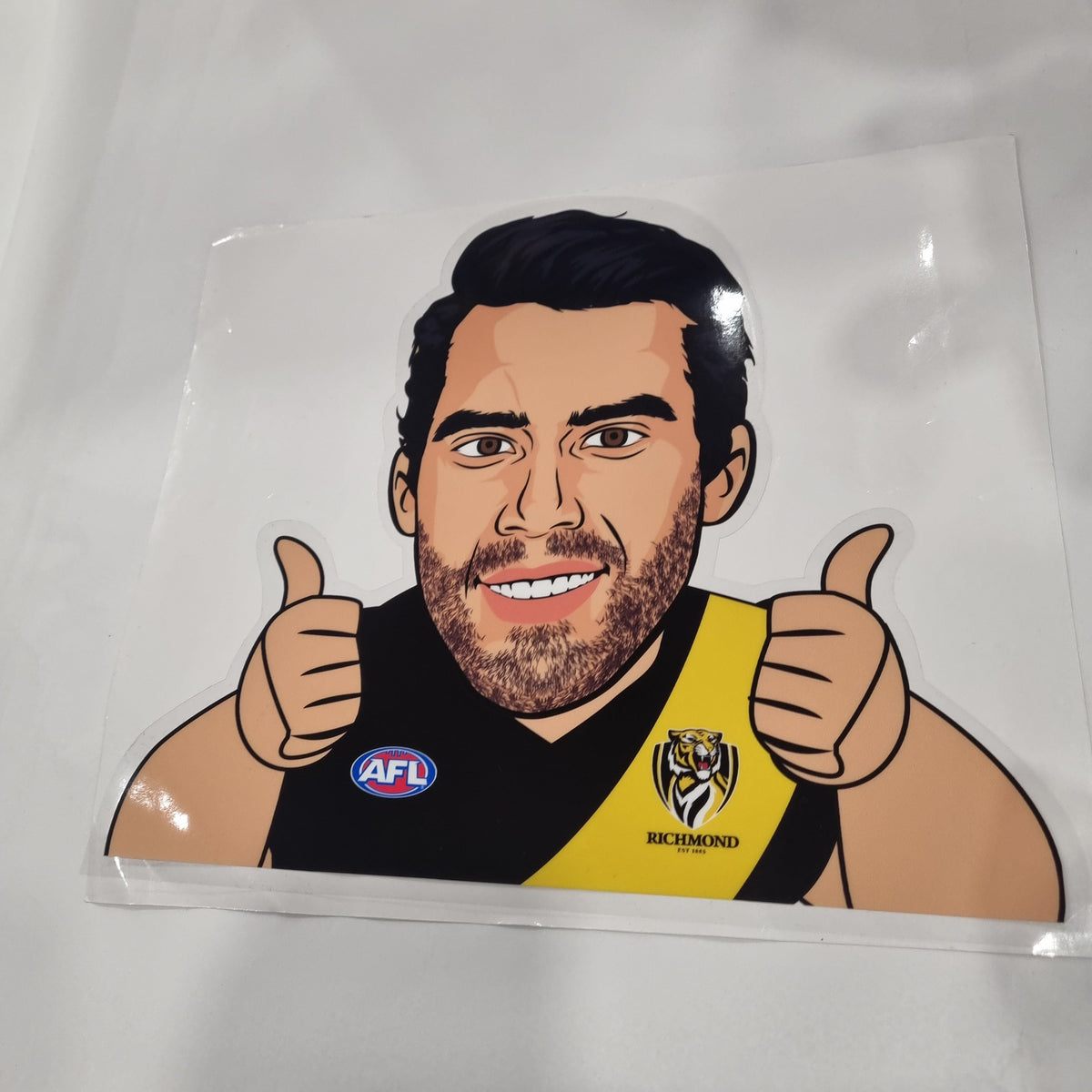 Richmond Tigers Alex Rance Window Cling On Decal – Footy Plus More