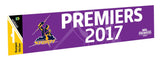 Melbourne Storm Premiers Bumper Sticker 2017