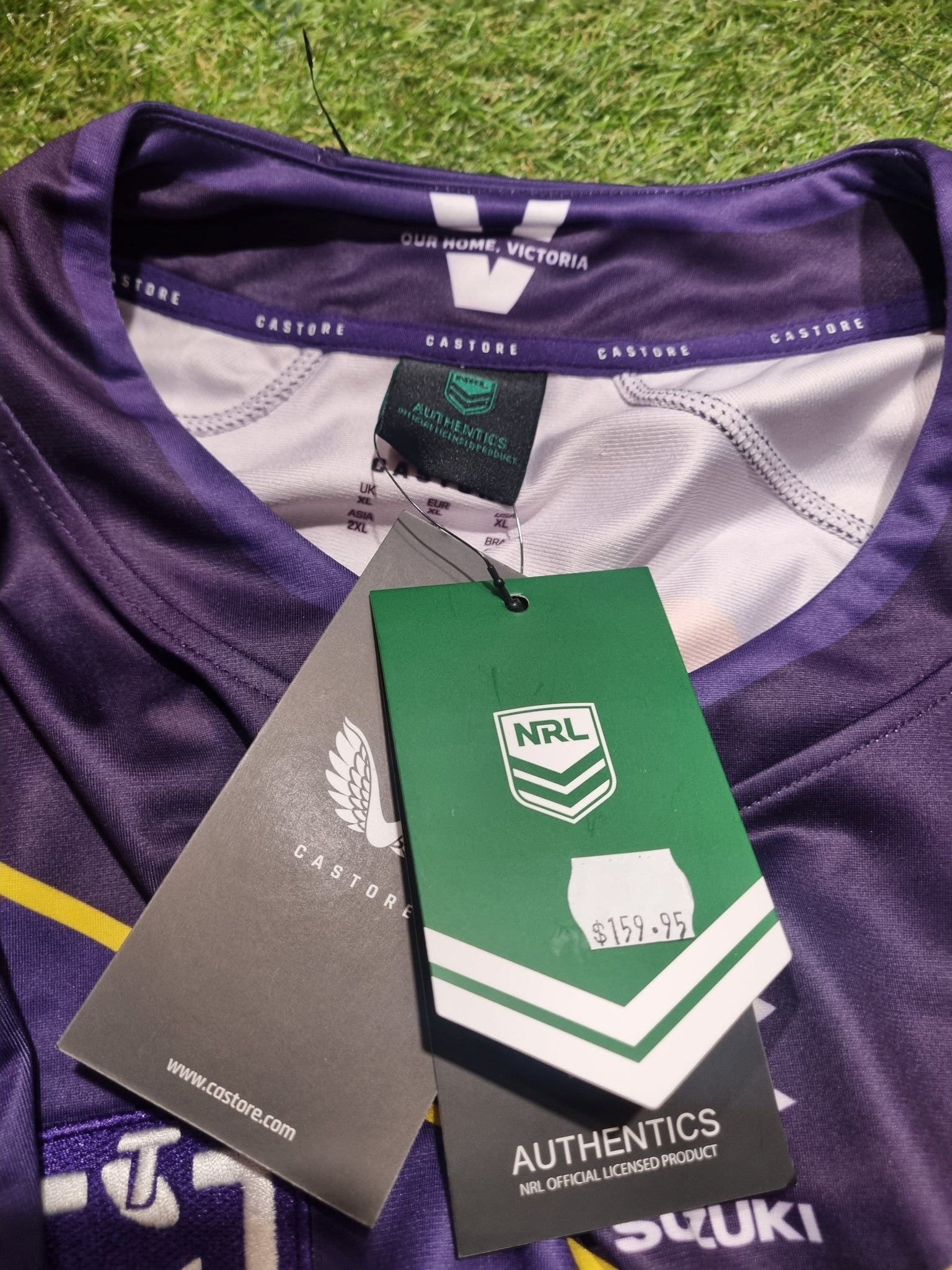 Men's Melbourne Storm 2023 Home Jersey - Purple – Castore