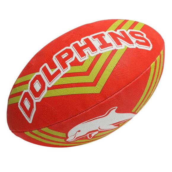 Dolphins Steeden Supporter Football 11inch cut 9inch Pumped Up