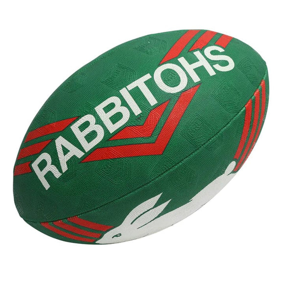 South Sydney Rabbitohs Steeden Supporter Football 11inch cut 9inch Pumped Up