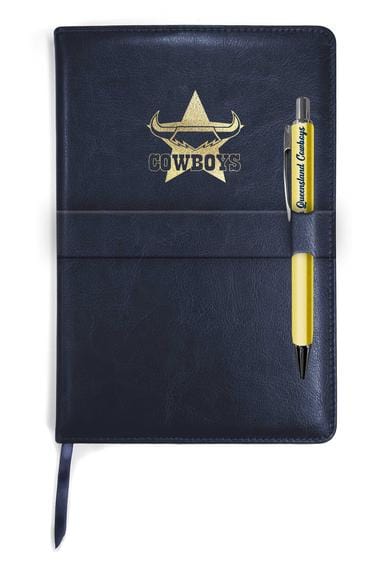 North Queensland Cowboys Notebook and Pen Set