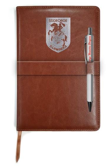 St George Dragons Notebook and Pen Set